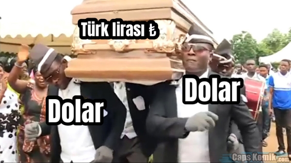 Türk lirası ₺... Dolar... Dolar... Dolar